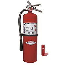 Amerex Extinguisher, 10lb Purple K Fire w/ Brass Valve