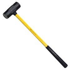 Nupla Sledge Hammer, 10lb w/32" Fiberglass Handle