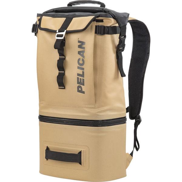 Pelican Dayventure Backpack Cooler, 19 Qt, Coyote