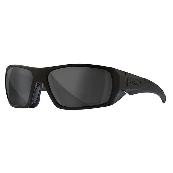 Wiley X Enzo Sunglasses, Black Ops/Smoke Grey/Matte Black 