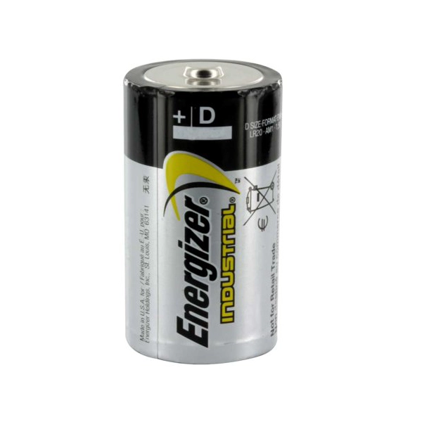 Engergizer 'D' Cell Alkaline Battery, P105-ND 
