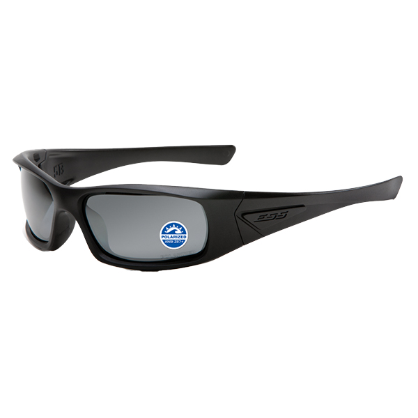 ESS Goggles-w/ 5B Black Frames & Polarized Mirrored Gray