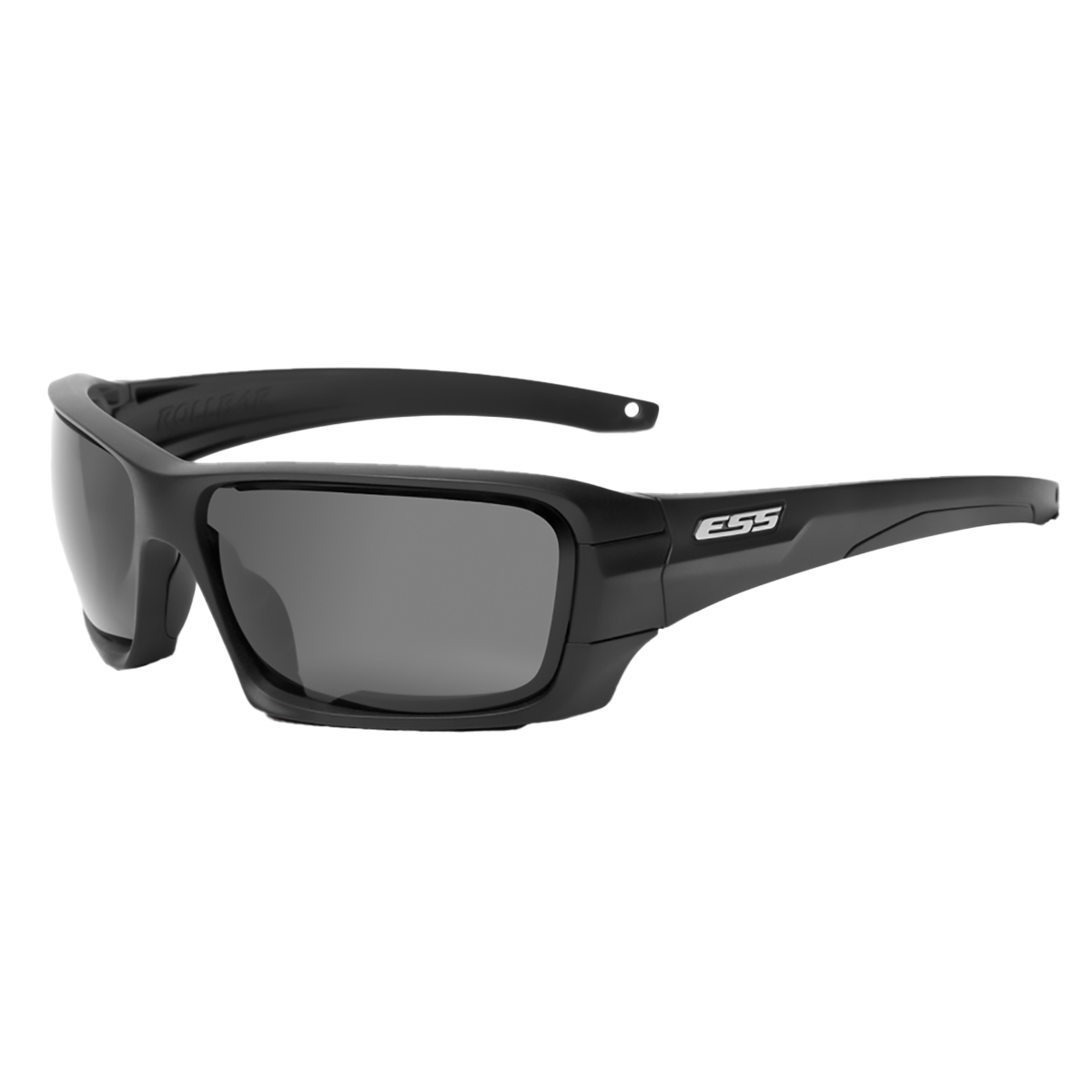 ESS Goggles Rollbar Black Frame Sunglasses with Silver ESS Logo