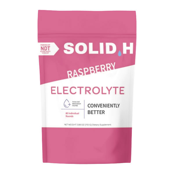 Solid H Electrolyte, Raspberry Bag of 80 Rounds, (20x4ct pk)