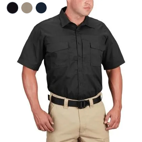 Propper Mens RevTac Stretch SS Tactical Shirt; Multi Colors