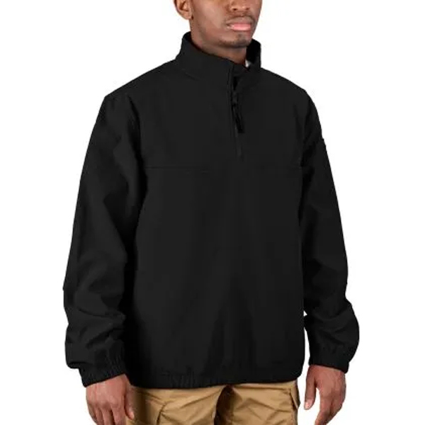 Propper 1/4 Zip Softshell Job Shirt; Black