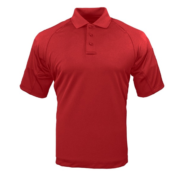 Propper Mens Raglan SS Utility Polo, Red