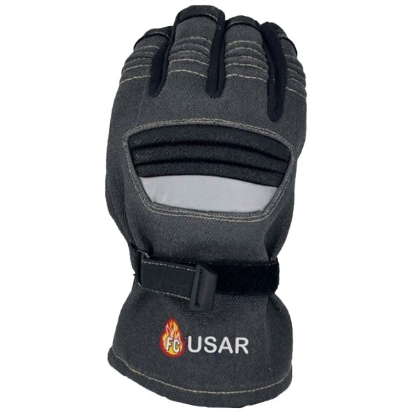 FireCraft USAR Glove Gauntlet, Black