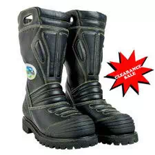 Bunker Boot, Leather FF 14" "Flamefinder LX" Sz: 105M 