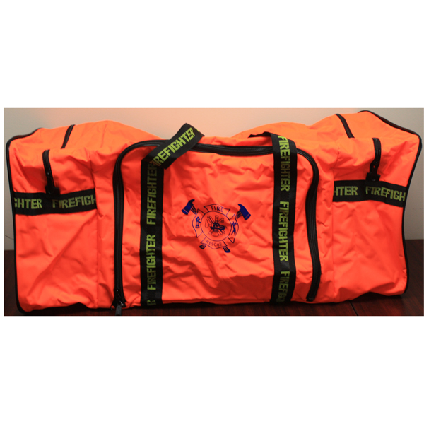 Collapsible Decontamination Bag, Orange 