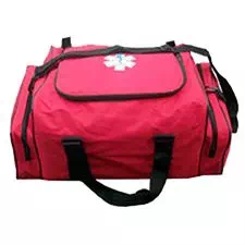 Advanced EMS Medical Bag, Medium, Red 