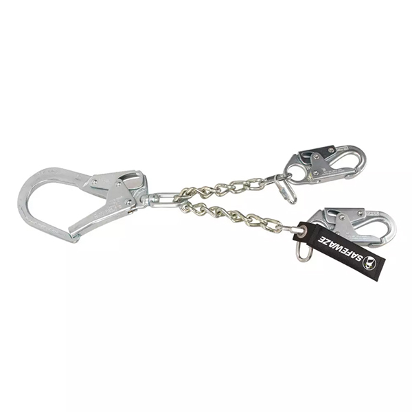 Safewaze 26" Chain Assembly: Adjustable, Swivel Rebar Hook