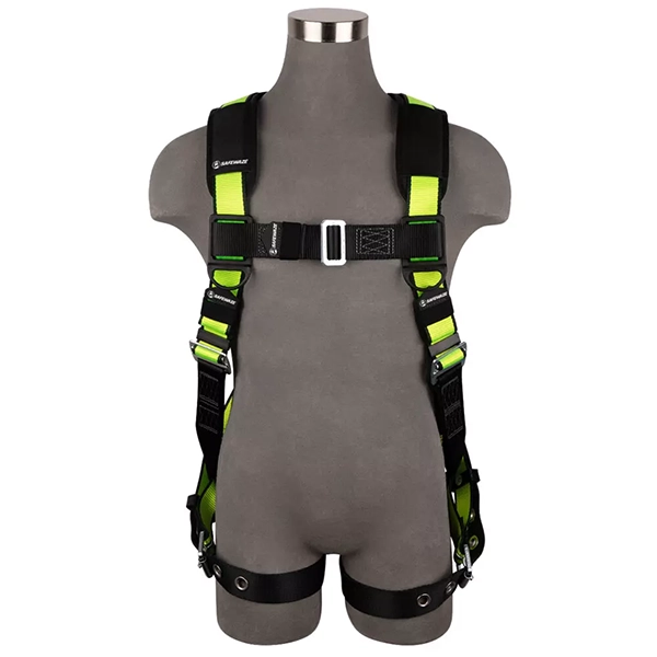 Safewaze Pro Full Body Harness 1D, MB Chest, TB Legs 