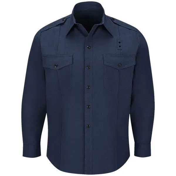 Workrite Shirt, Navy, LS Nomex, 4.5 oz 