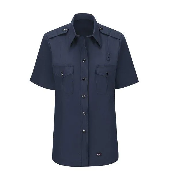 Workrite Shirt, Ladies, Nomex 4.5 oz, SS, Navy 