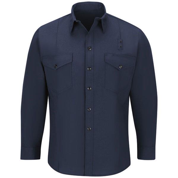 Workrite Shirt, Navy, Nomex Nomex, 4.5 oz, LS