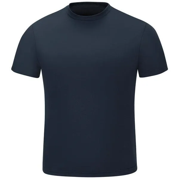 Bulwark Stationwear Base FR SS T-Shirt, Navy 