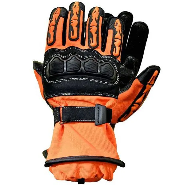 Firecraft Snug-Fit Extrication Gloves Orange 