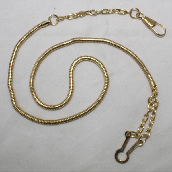 Hamburger Woolen Gold Snake Chain for Whistle