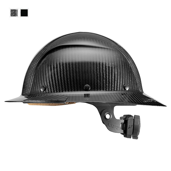 Lift Safety DAX Carbon Fiber Full Brim Hardhat