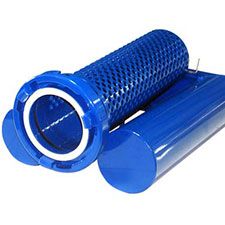 Husky Floating Strainer, Blue Aluminum, 1.5" NST