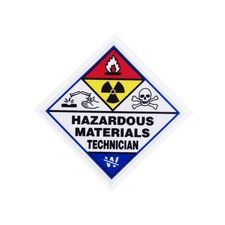 Pacific Reflex Decal, 2" Hazardous Materials Technician