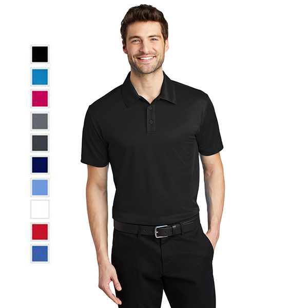 Sanmar Port Authority Silk Touch Poly Short Sleeve Polo