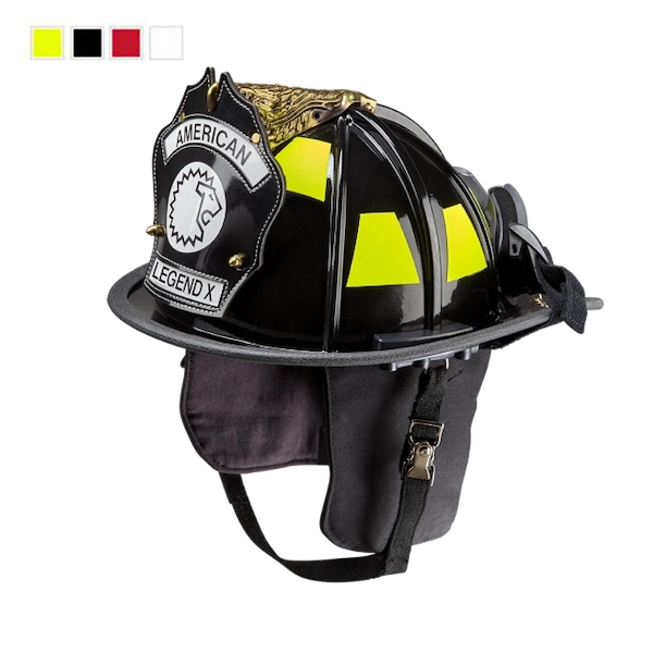 LION Legend Helmet 4" Faceshield, Quick Clean