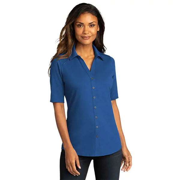 Port Authority Ladies City Stretch Top True Blue