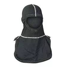 Majestic PAC-II Hood, Ultra C6 Carbon Rib Knit, Black, 21" NFPA