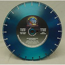 Team Equip PIRAYA Diamond Cut Rescue Saw Blade, 12" x 1"