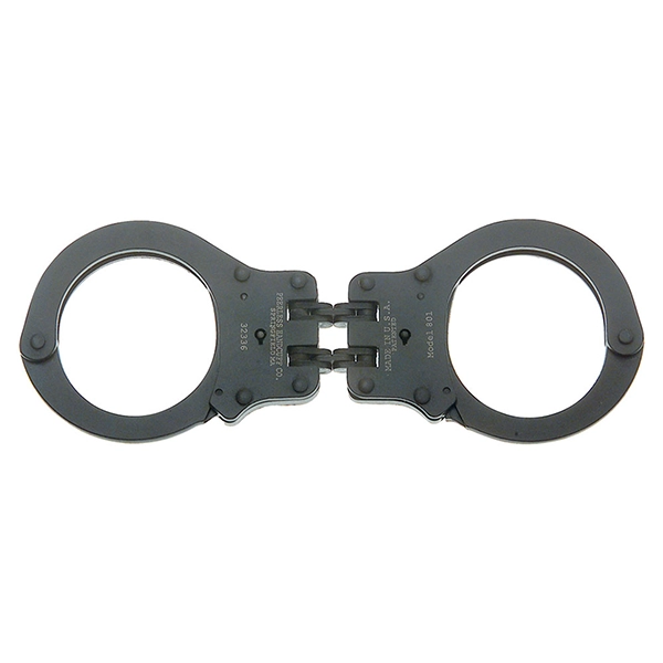 Peerless Handcuffs, 801 Nickel Hinged 