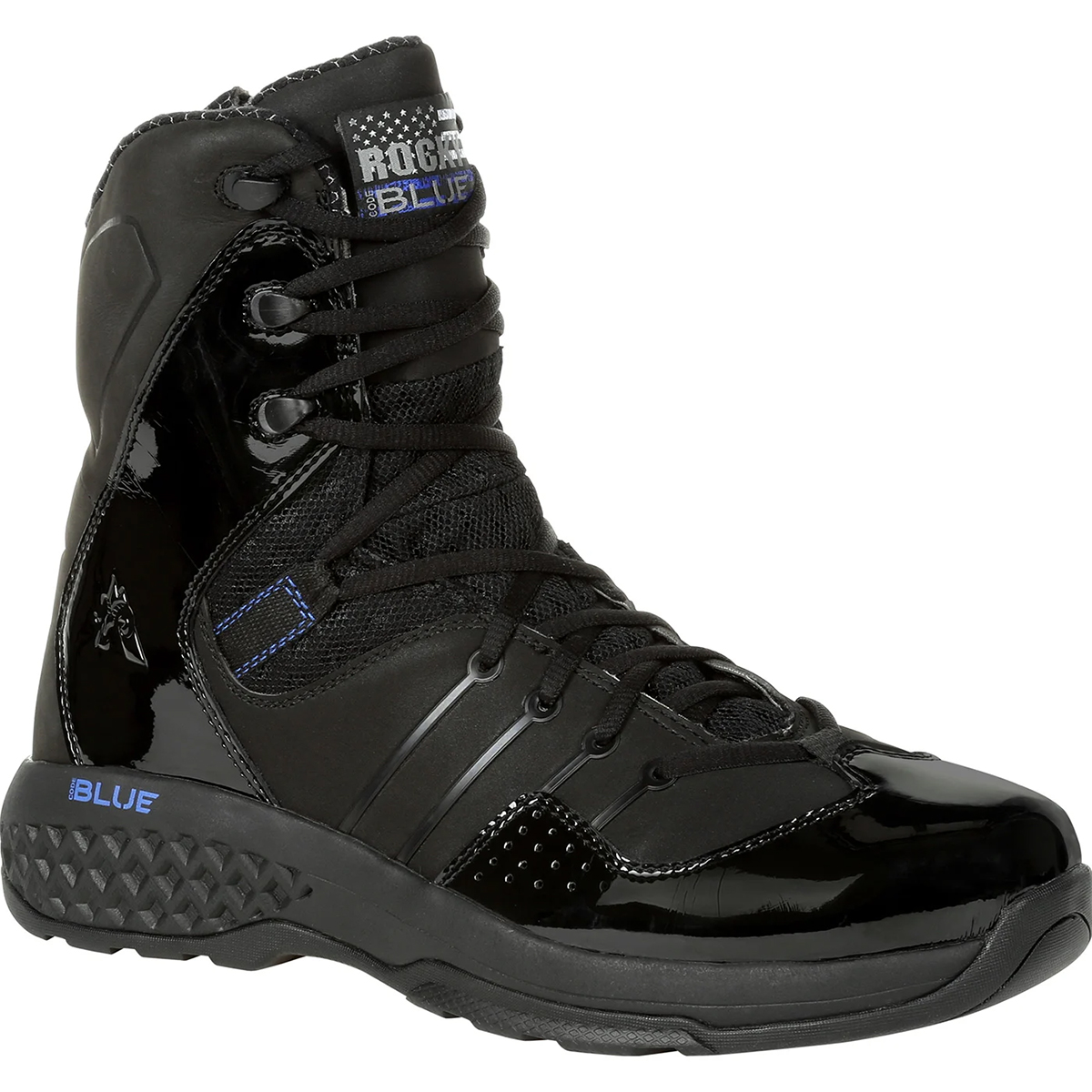 Rocky Code Blue Public Safety Service Boot, 8" Black