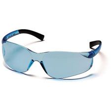 Pyramex Safety Glasses, Mini-ZTek Blue Lens & Frame