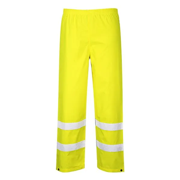 Portwest Hi-Vis Rain Pants Class E, Yellow 