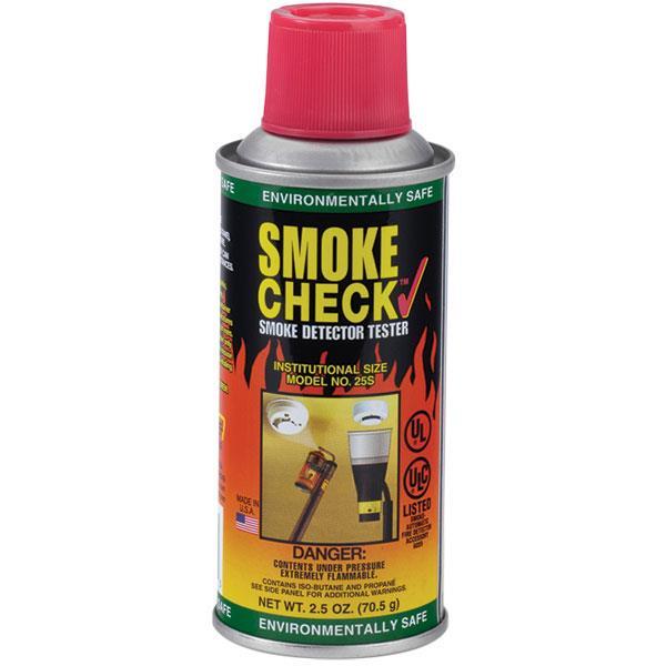 Smoke Detector Tester Spray, Smoke Check 2.5oz