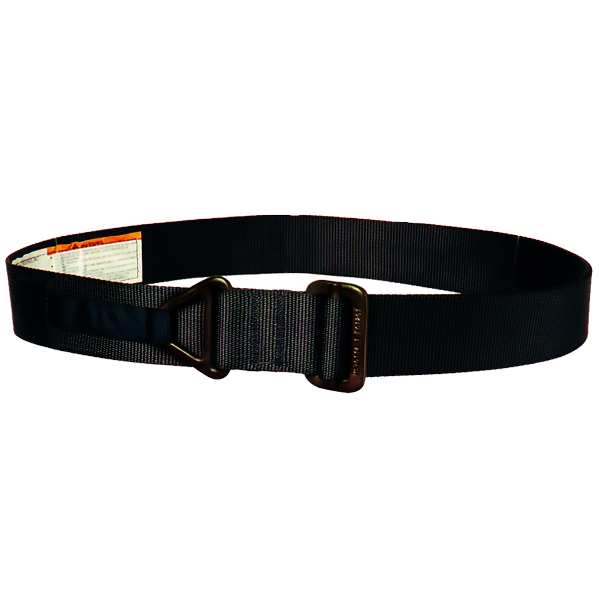 PMI Hook and Loop Uniform Belt Black-Large:Waist 36"-56"