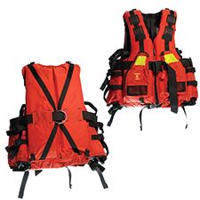 PMI Force 6 Rescuer PFD X-Large-Persimmon-Rescue Vest