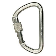 PMI SMC Lite Stainless Steel Locking Carabiner