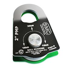 PMI Prusik Minding Pulley, 2" SMC Single Green