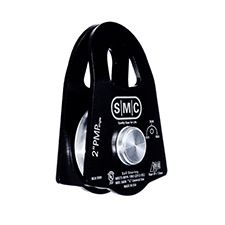 PMI SMC 2" Single Prusik Minding Pulley,NFPA-Black