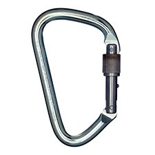 PMI Carabiner, Extra Large Steel Offset "D" Shape