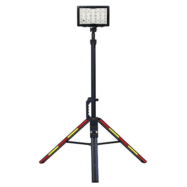 Command Light 50" Tripod 60w Firetech Helios LED w/ AC Charger Shore Power