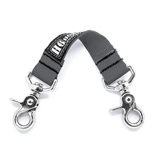 H6 Nylon Anti Sway 9" Strap Grey