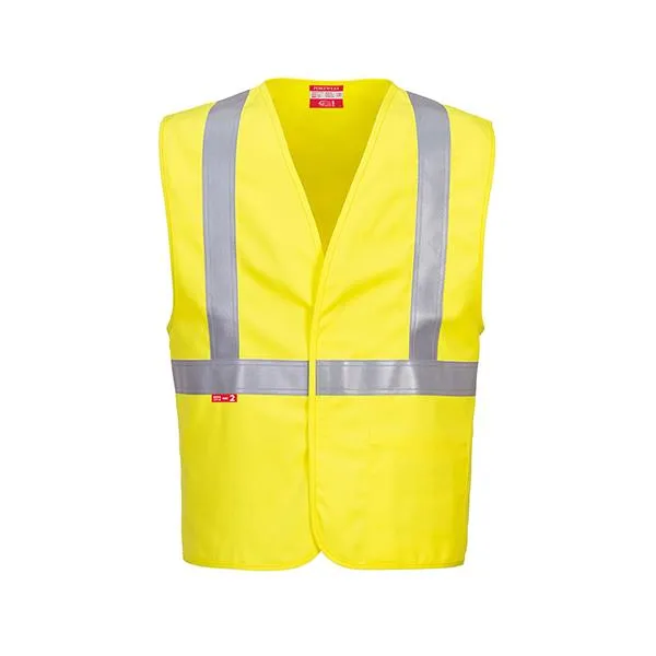 Portwest NFPA 2112 Woven Vest FR, Yellow 