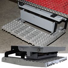 Zico 7-5/8" Drop Retractable Vehicle Step