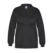 Blue Pointe Polo, Ladies Black LS Performance Sz: M