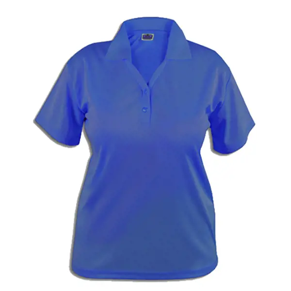 Blue Pointe Polo, Ladies Royal Blue SS Performance
