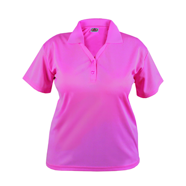 Blue Pointe Polo, Ladies, Pink SS Performance Moisture Wicking