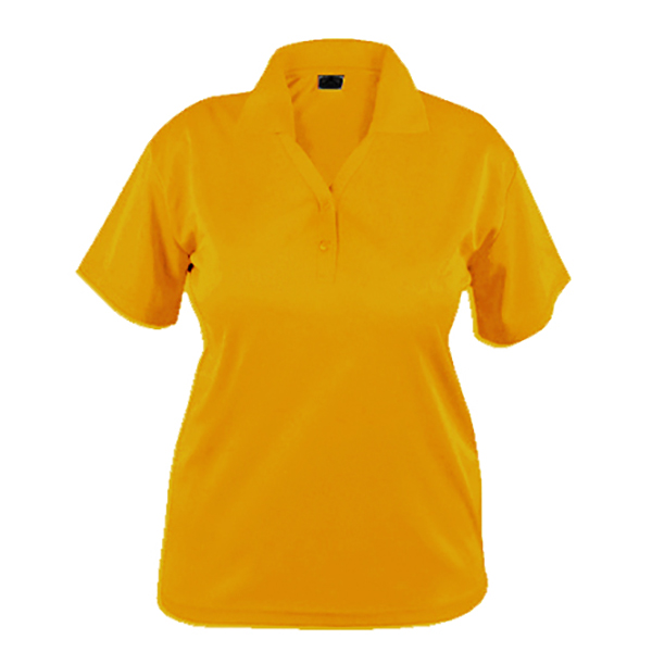 Blue Pointe Polo, Ladies, Gold SS Performance Moisture Wicking